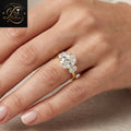 Oval Cut Three Stone Lab Ground Diamond Engagement Ring | Oval Trilogy Timeless Ring | Gift For Her (Copy) (Copy) (Copy) (Copy)
